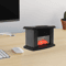 CozyGlow Portable Electric Fireplace Heater With Flame Log Effect 0