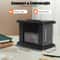CozyGlow Portable Electric Fireplace Heater With Flame Log Effect 13