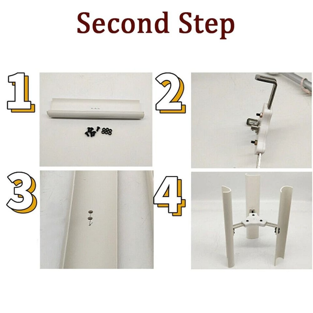Vertical Wind Turbine Generator Blade Wind Power Teaching Model 5