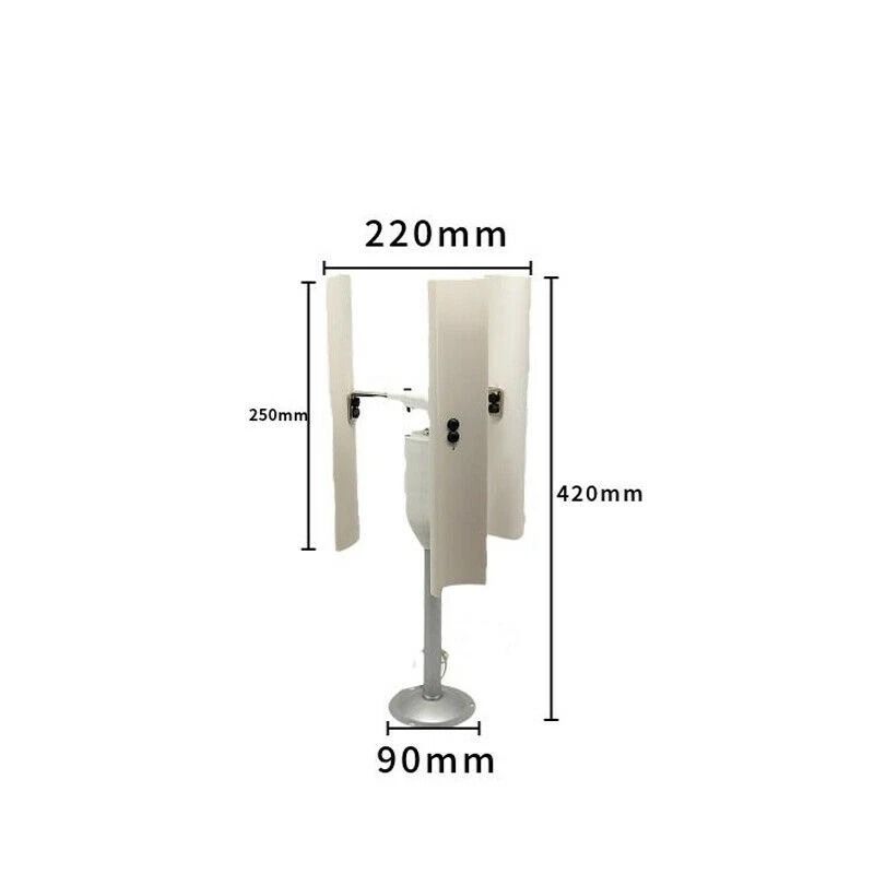 Vertical Wind Turbine Generator Blade Wind Power Teaching Model 7