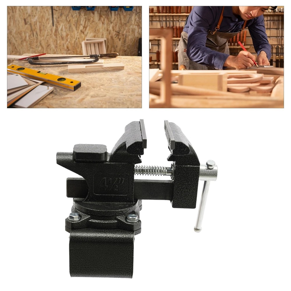 Heavy Duty Bench Vise Table Vise For Workbench And DIY Repairs 2