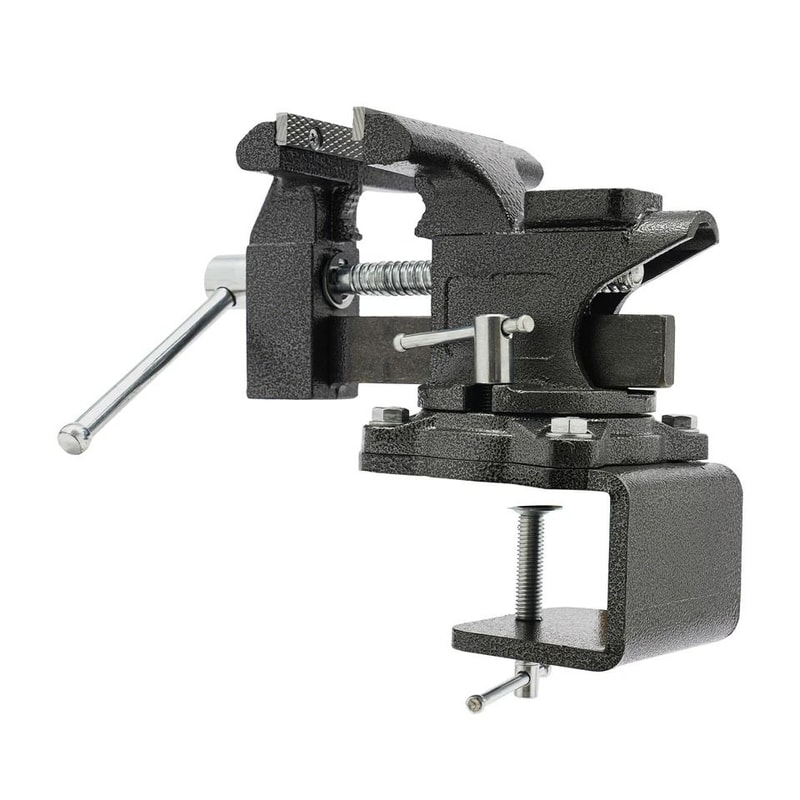 Heavy Duty Bench Vise Table Vise For Workbench And DIY Repairs 4