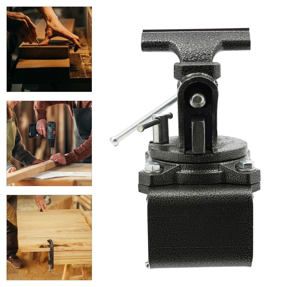 Heavy Duty Bench Vise Table Vise For Workbench And DIY Repairs 6