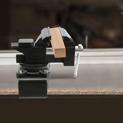 heavy duty bench vise table vise for workbench and diy repairs