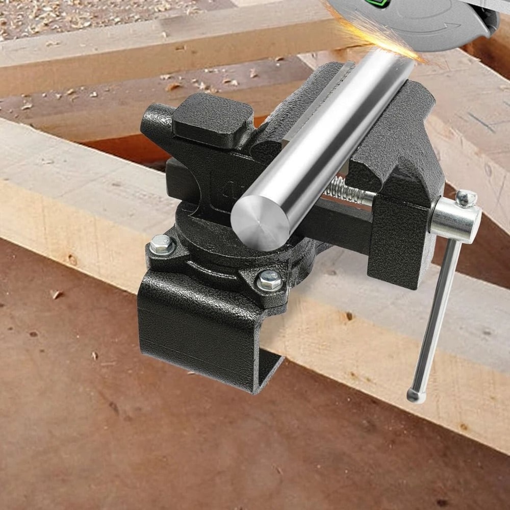 Heavy Duty Bench Vise Table Vise For Workbench And DIY Repairs 8