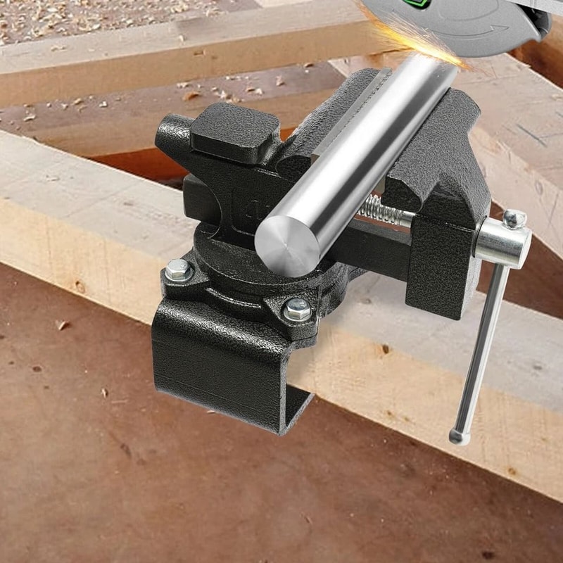 Heavy Duty Bench Vise Table Vise For Workbench And DIY Repairs 8