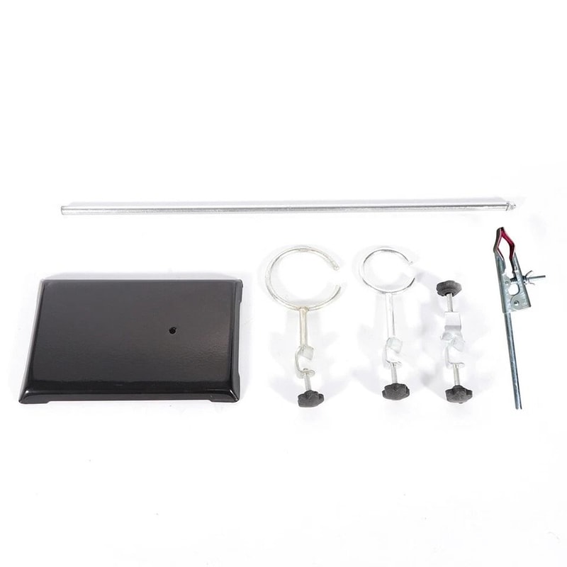 Lab Ring Stand Clamp Set For Chemistry Experiments 2