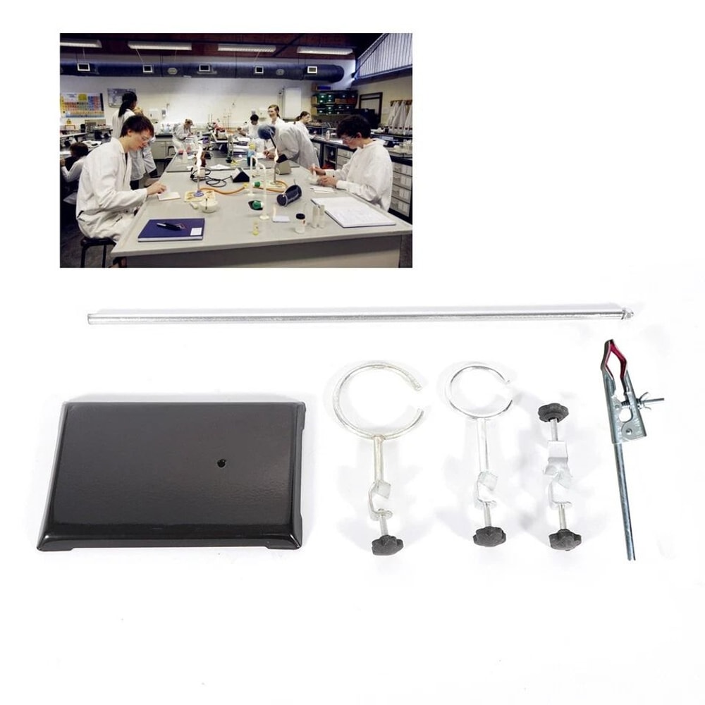 Lab Ring Stand Clamp Set For Chemistry Experiments 5