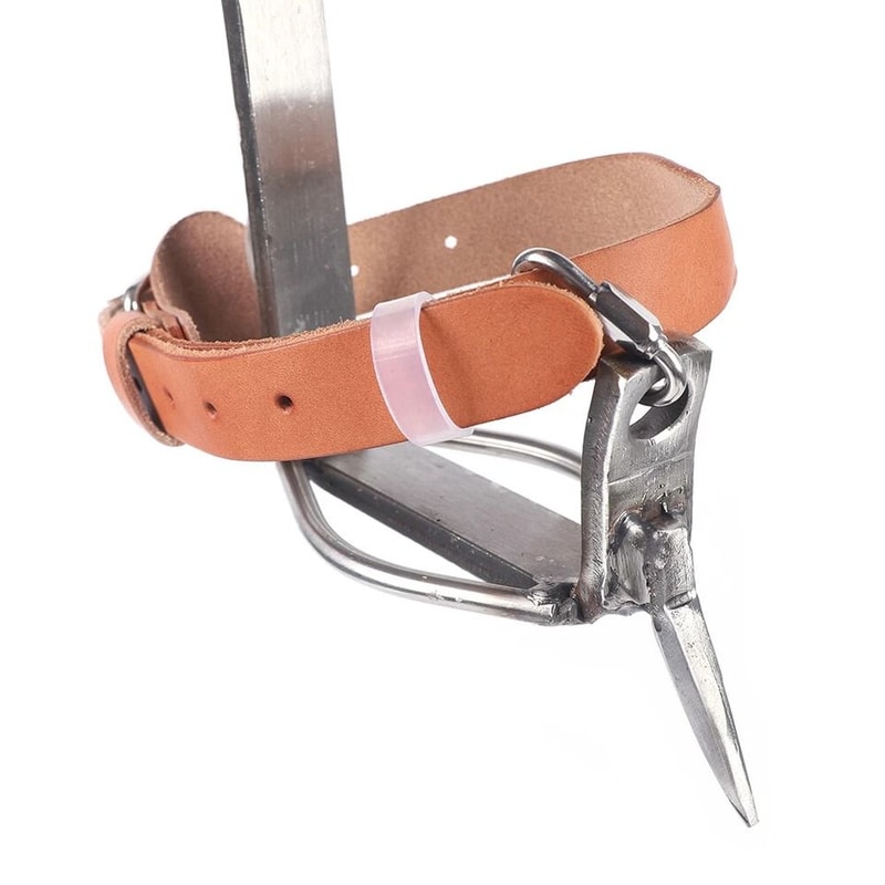 Stainless Steel Tree Climbing Spikes With Comfort Straps And Safety Spurs 5