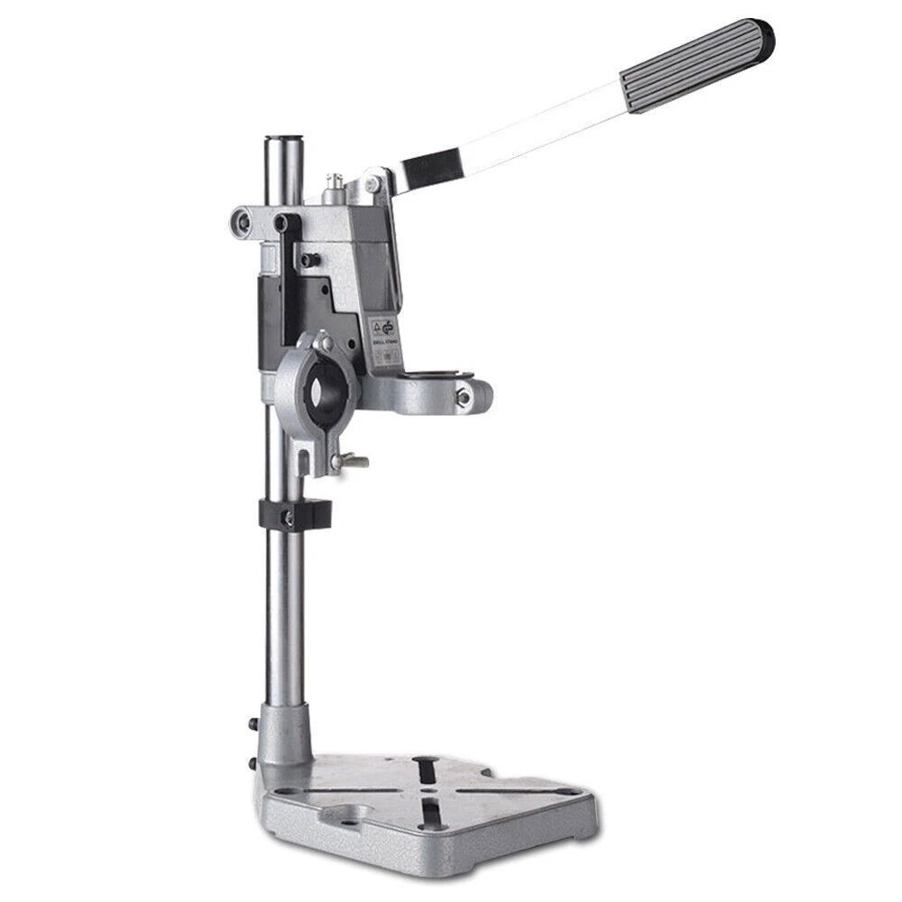 Heavy Duty Portable Drill Press Stand With Bench Clamp Adjustable Drilling Pedestal Holder Tool 1