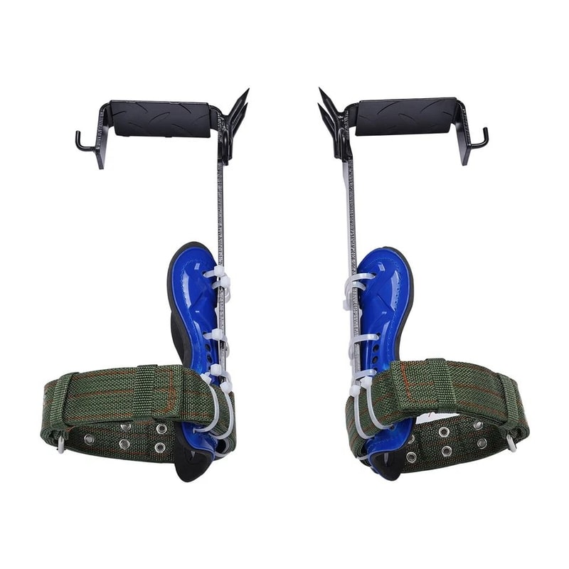 Tree Climbing Spikes With Adjustable Harness Safety Belt Outdoor Climbing Set 3