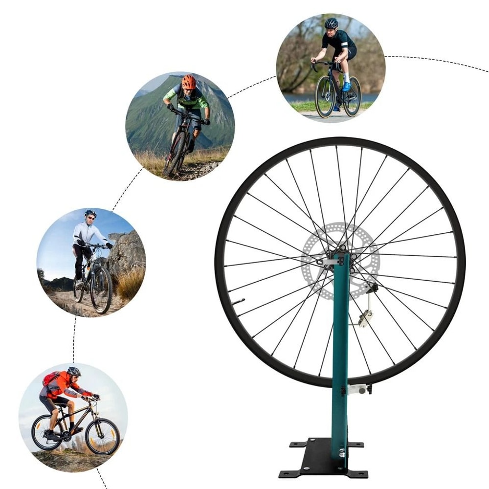 Portable MTB Bike Wheel Truing Stand Tire Rim Repair Tool For Road Mountain Bikes 8