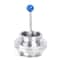 Stainless Steel Tri Clamp Butterfly Valve Sanitary Clover Design 9