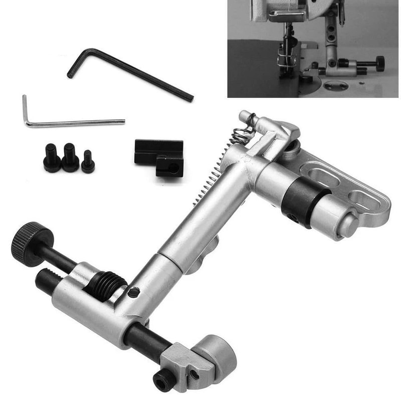 Heavy Duty Leather Sewing Machine Attachment Edge Guide Ruler Adjustable Suspended Precision Guide 7