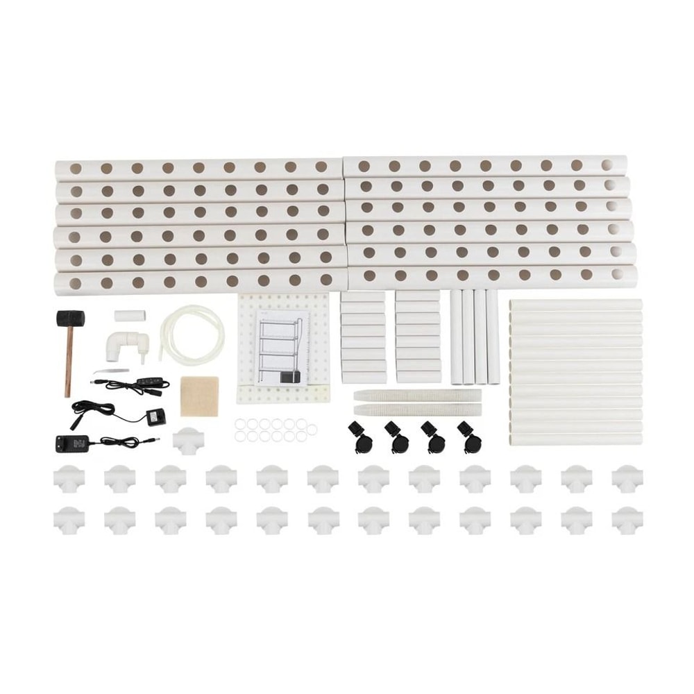 Premium Vertical Hydroponic Grow System Plant Sites Indoor Garden Kit 5