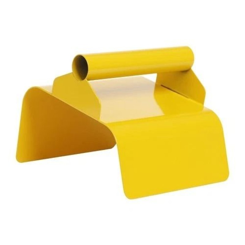 Professional Stainless Steel Concrete Curbing Landscape Curb Trowel With Putty Knife 4