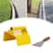 Professional Stainless Steel Concrete Curbing Landscape Curb Trowel With Putty Knife 0