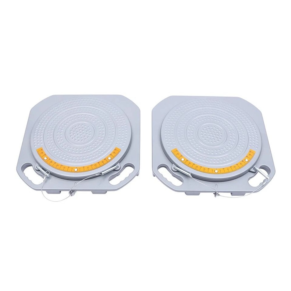 Front End Wheel Alignment Turntable Tool Kit For Cars Trucks 6
