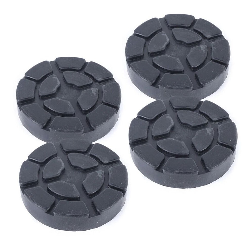 Round Rubber Arm Pads Lift Pad Fit For Auto Lift Car Truck Hoist Heavy Duty 4