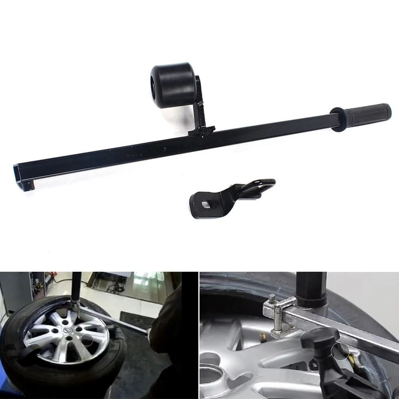 Low Profile Tire Changer Bead Breaker Tool Pressure Roller Tire Raking Machine For Auto Repair 2