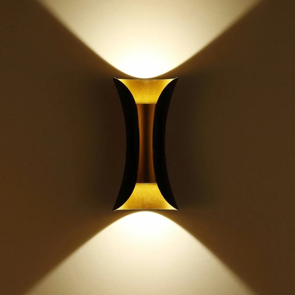 LED Waterproof Up Down Wall Light Modern Sconce For Outdoor Indoor Spaces Energy Efficient Fixture 2