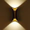 LED Waterproof Up Down Wall Light Modern Sconce For Outdoor Indoor Spaces Energy Efficient Fixture 2