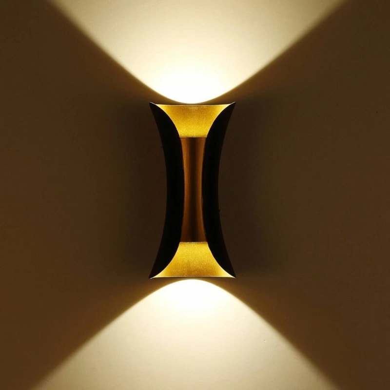 LED Waterproof Up Down Wall Light Modern Sconce For Outdoor Indoor Spaces Energy Efficient Fixture 2