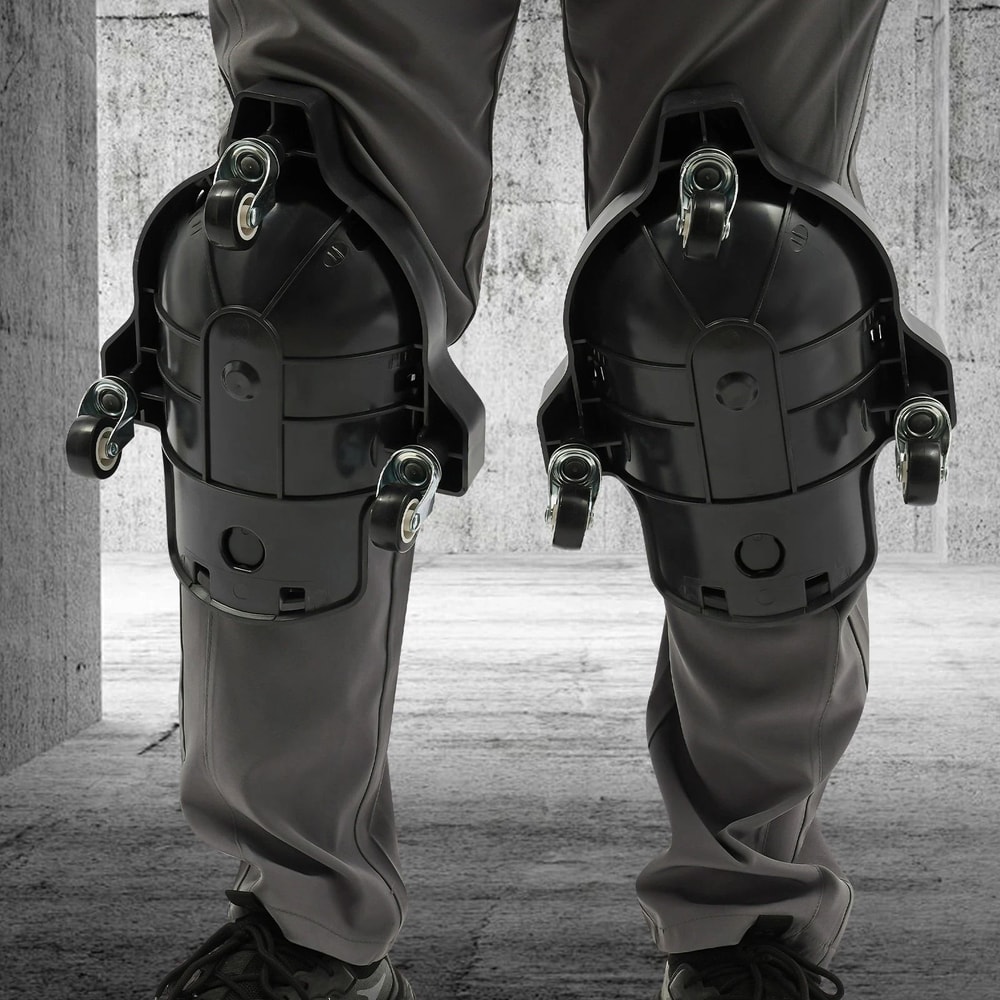 Durable Flexible Knee Pads With Adjustable Straps Sliding Protection For Comfortable Movement 0