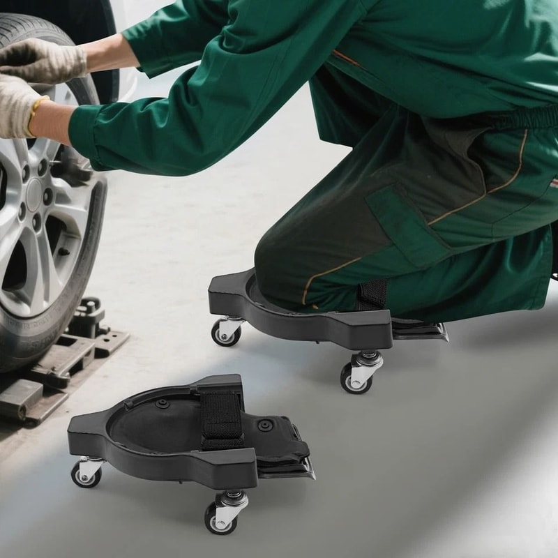 Durable Flexible Knee Pads With Adjustable Straps Sliding Protection For Comfortable Movement 8