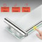 WallMounted Bathroom Shelf With Glass Countertop Towel Rack Stainless Steel Storage 3