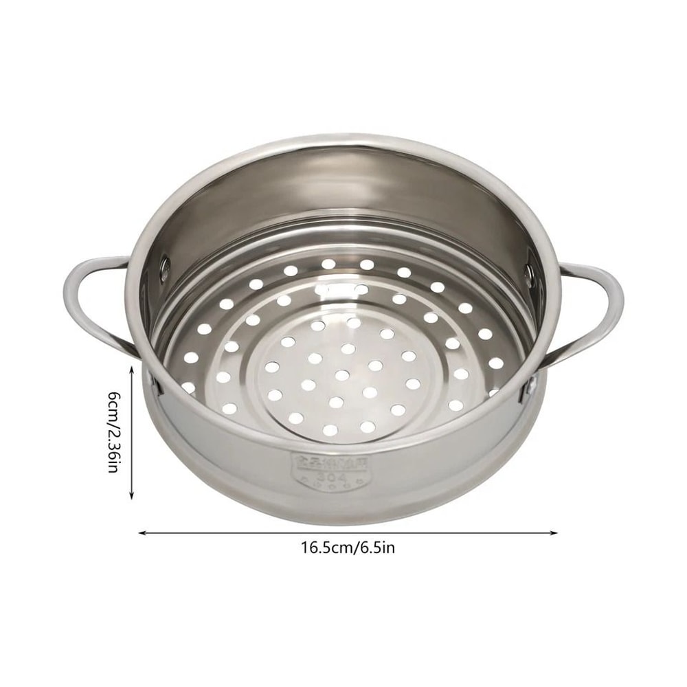 Premium Tier Stainless Steel Steamer For Meat Vegetables Durable Kitchen Cookware 2