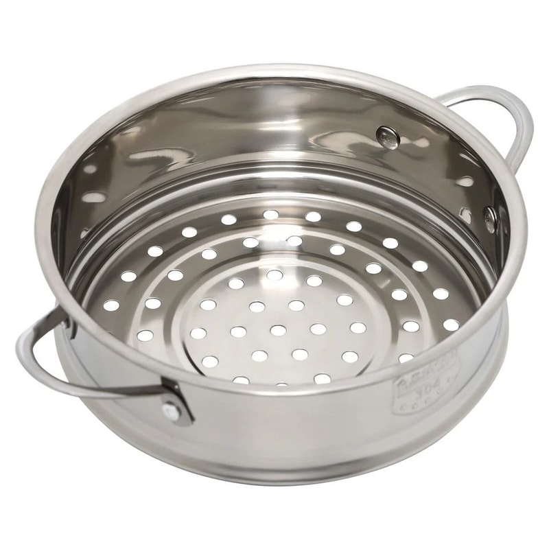 Premium Tier Stainless Steel Steamer For Meat Vegetables Durable Kitchen Cookware 4