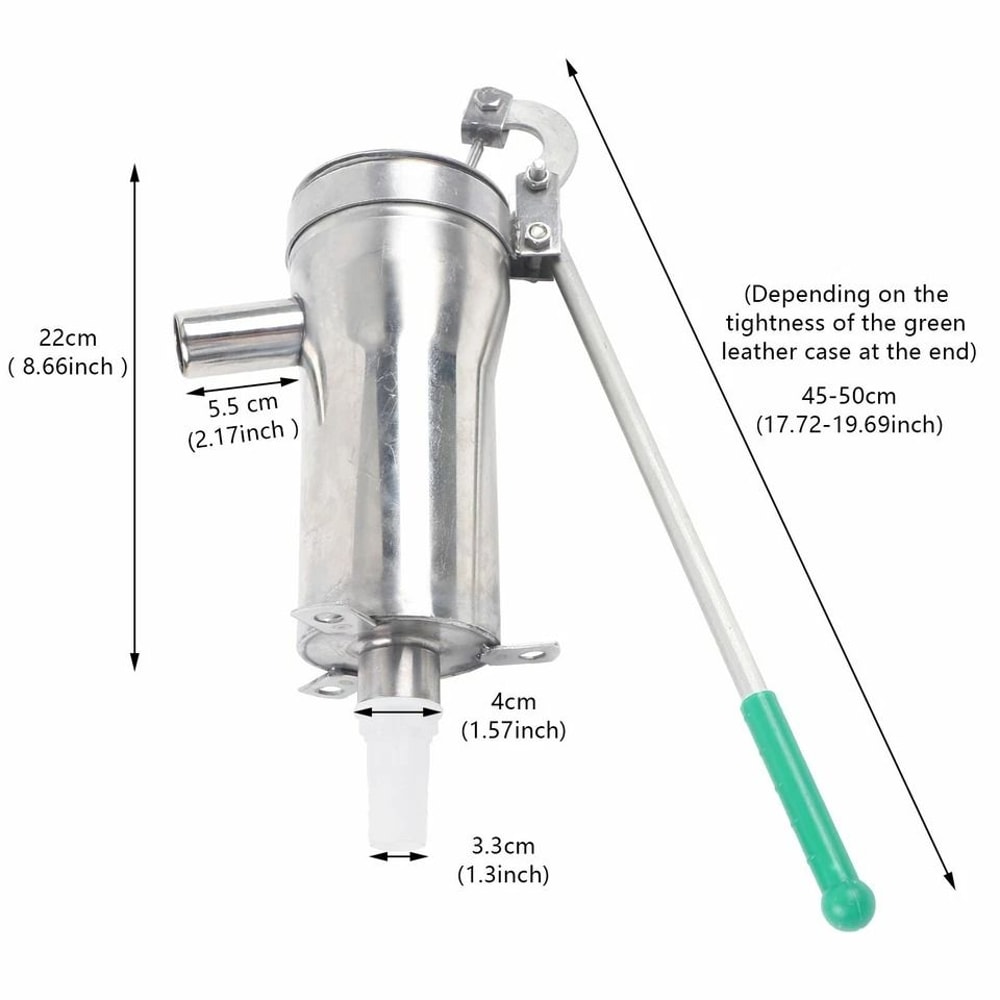 Reliable Manual Stainless Steel Well Pump Hand Water Pump For Easy Water Access 3