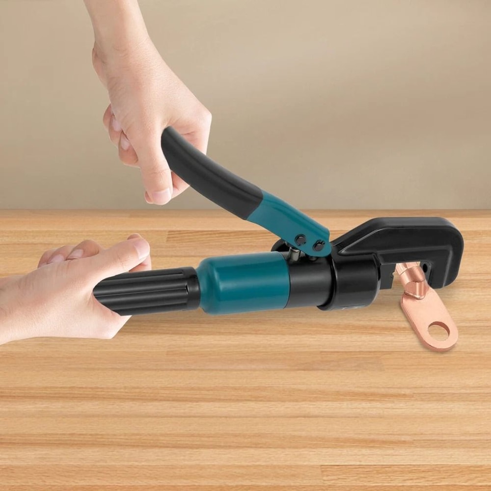 Hydraulic Crimping Tool With Dies Professional Cable Battery Lug Crimper 5
