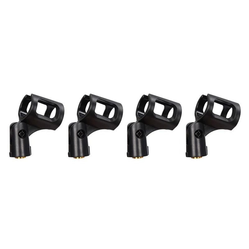 Premium Universal Microphone Clip Holder Adjustable Microphone Stand Clamp For Wired Wireless Mics 3
