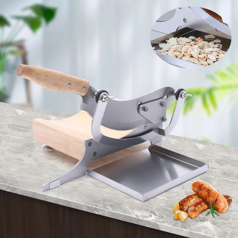 Stainless Steel Manual Meat Slicer Frozen Meat Cutter Precision Bone Slicer Machine 0