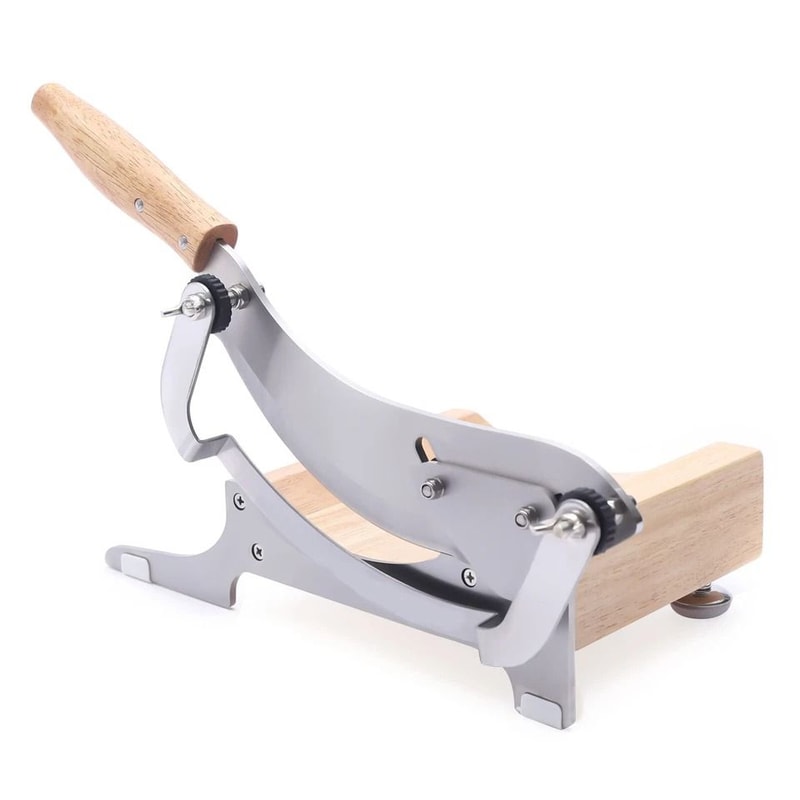 Stainless Steel Manual Meat Slicer Frozen Meat Cutter Precision Bone Slicer Machine 9