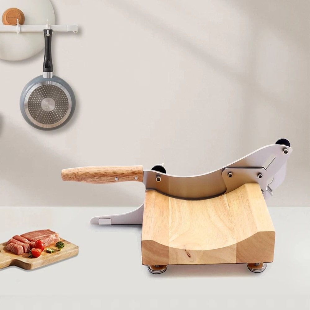 Stainless Steel Manual Meat Slicer Frozen Meat Cutter Precision Bone Slicer Machine 3