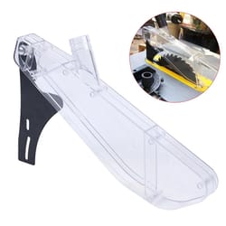 premium table saw protective cover with transparent blade guard & dividing knife accessory