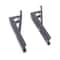 Heavy Duty Foldable WallMount Microwave Shelf Stainless Steel Brackets 0