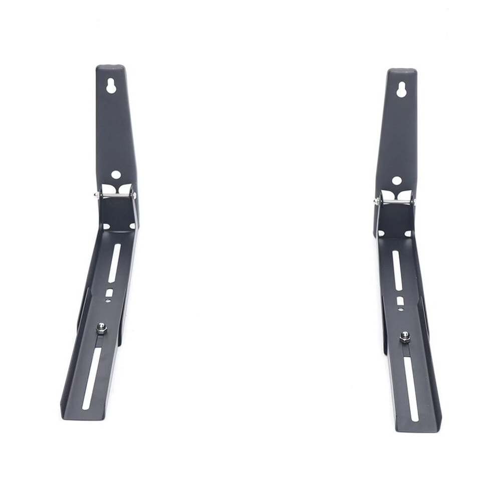 Heavy Duty Foldable WallMount Microwave Shelf Stainless Steel Brackets 6