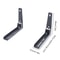Heavy Duty Foldable WallMount Microwave Shelf Stainless Steel Brackets 8