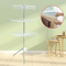 Premium Stainless Steel Clothes Drying Rack With Rotatable Arms For Hangers 1