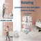 Premium Stainless Steel Clothes Drying Rack With Rotatable Arms For Hangers 6