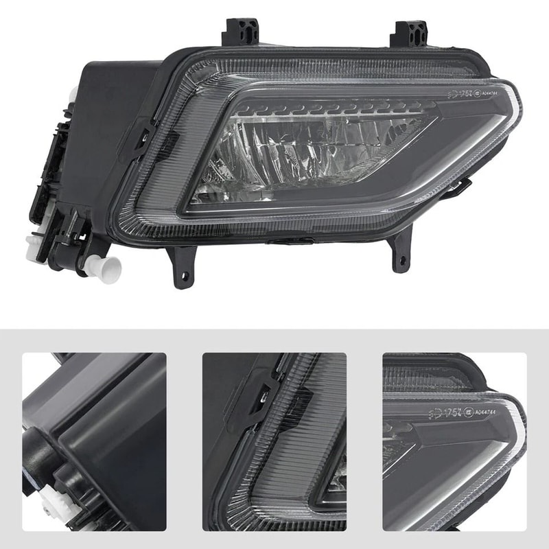 Premium Front Right Side Fog Light Assembly LED Fog Lamp For Volkswagen Atlas 5
