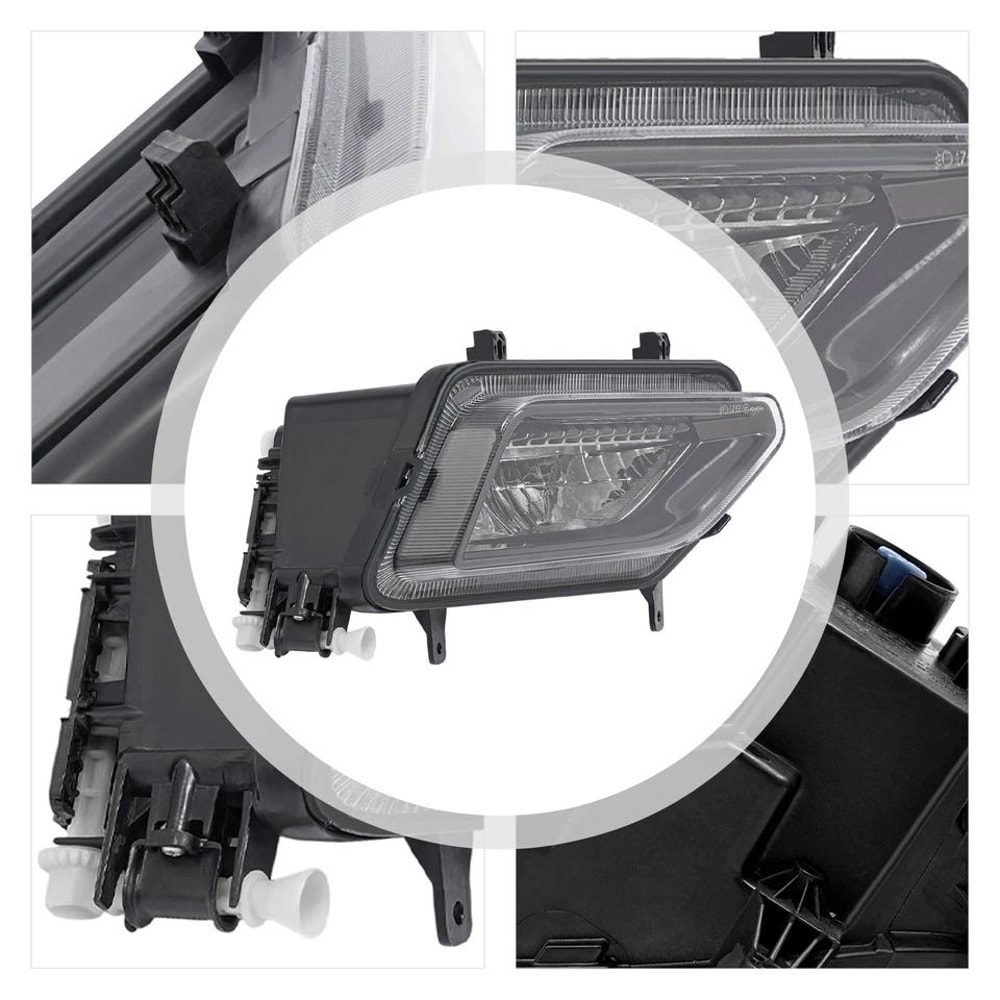 Premium Front Right Side Fog Light Assembly LED Fog Lamp For Volkswagen Atlas 7