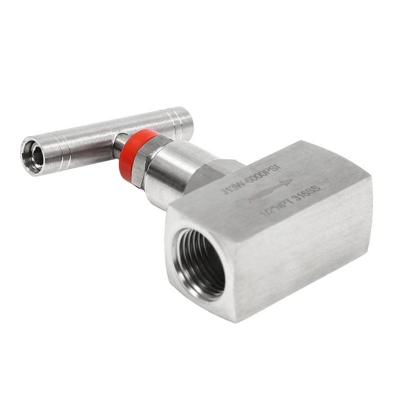 Precision PSI Needle Valve NPT Stainless Steel High Pressure Control Valve 9