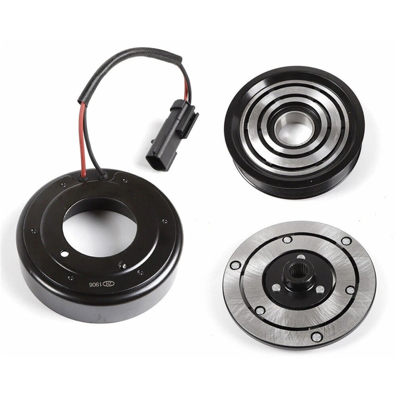 Premium AC Compressor Clutch Kit For Dodge Ram Compressor Pulley Coil Plate 0