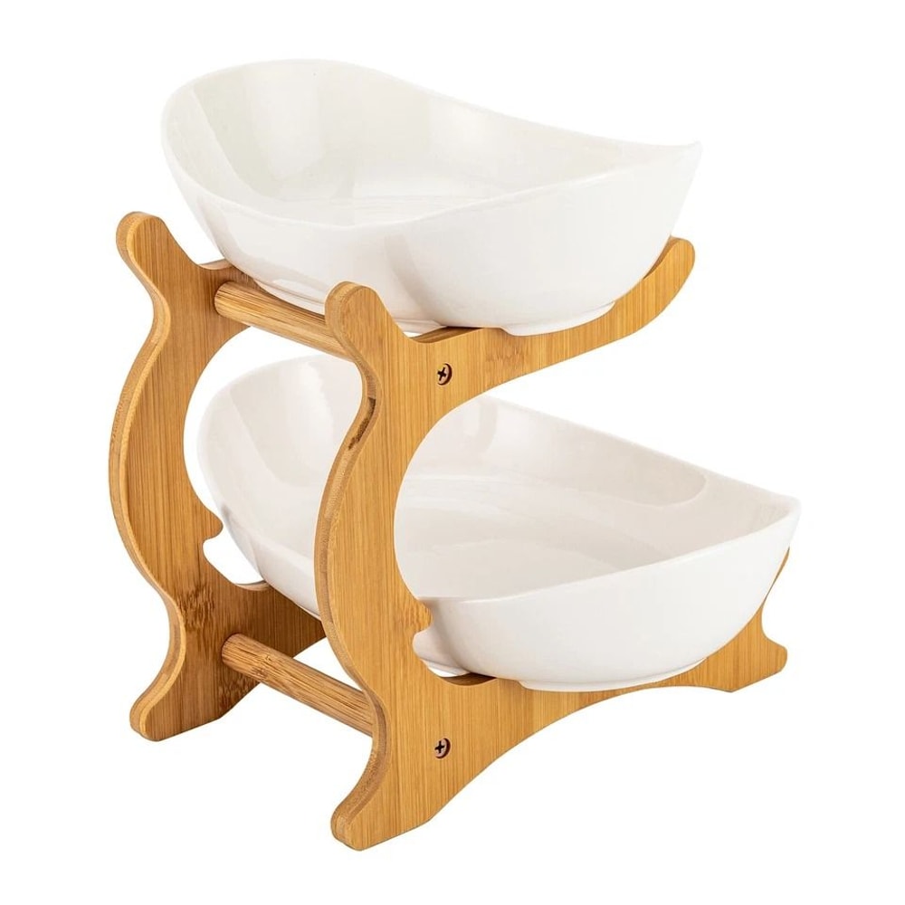 Premium Tier Fruit Basket Kitchen Counter Organizer Fruit Bowl 6