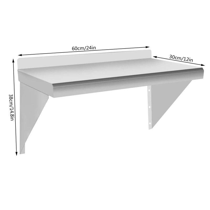 Premium Commercial Stainless Steel Wall Shelf Kitchen Storage 1